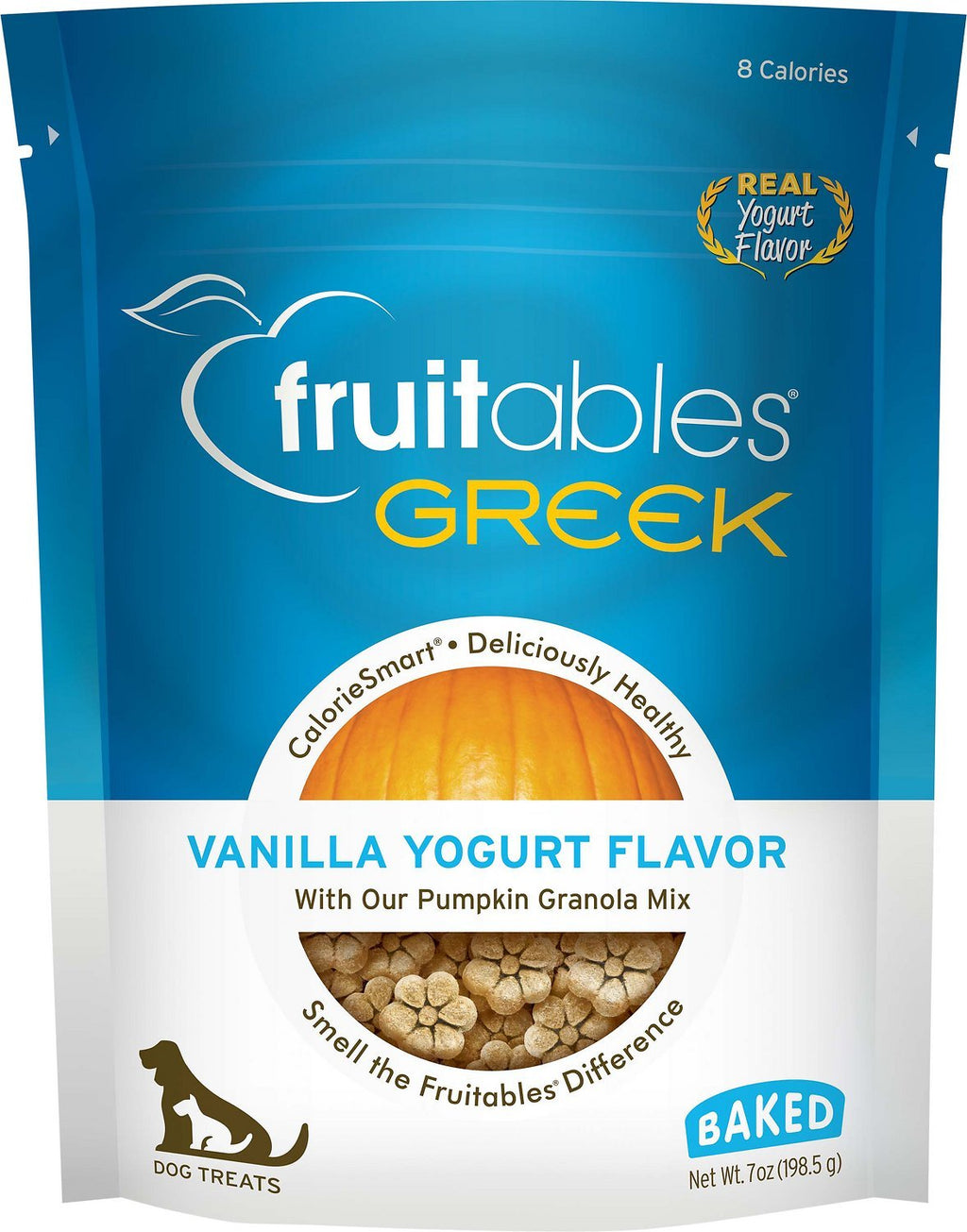 Fruitables - Greek Yogurt Crunchers - Vanilla 7 oz - Natural Pet Foods