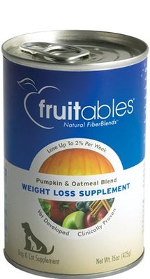 Fruitables - Pumpkin Weight Loss Supplement 15oz - Natural Pet Foods