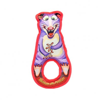 FUZZU Grab Nabbers Dog Toy Blossom the Possum