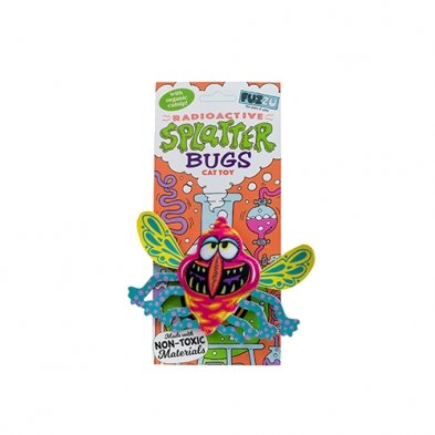 Fuzzu™ Splatterbugs Zinger Cat Toy - Natural Pet Foods