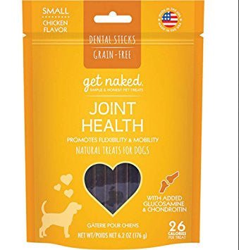 Get Naked - Grain-Free Dental Sticks - Joint Health - Natural Pet Foods