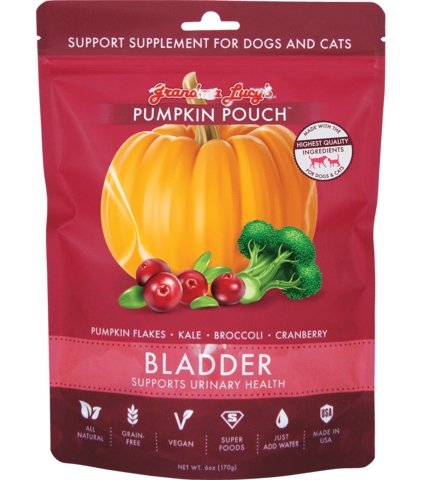 Grandma Lucy's Pumpkin Pouch Bladder Support Supplements for Dogs & Cats - Natural Pet Foods