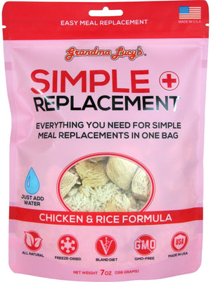 Grandma Lucys - Simple Replacement - Chicken and Rice SALE (dated June/19) - Natural Pet Foods