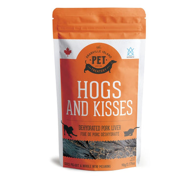 Granville Hogs and Kisses Pork Liver Dehydrated Treats Dog 90 gr - Natural Pet Foods