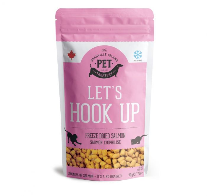 Granville Lets Hook Up Salmon Treats Dog 90 gr - Natural Pet Foods