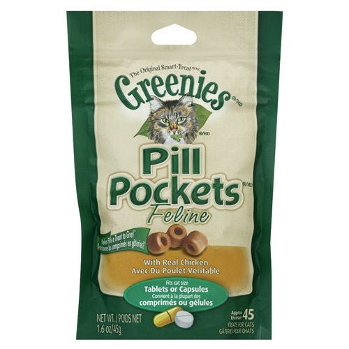 Greenies Pill Pockets - Cat-chicken - Natural Pet Foods