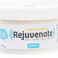 Hemp Heal Human Rejuvenate Anti-Aging Face Cream (Lemon Ginger) 250 mg, 30 ml - Natural Pet Foods
