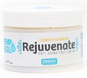 Hemp Heal Human Rejuvenate Anti-Aging Face Cream (Lemon Ginger) 250 mg, 30 ml - Natural Pet Foods