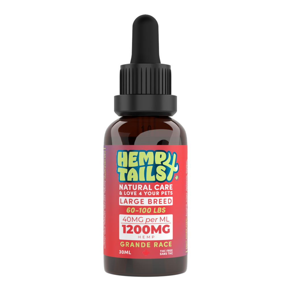 Hemp 4 Tails Large Breed (60-100lbs) – 1200mg – 30ml SALE