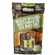 Hero 6" Bullysticks 12 pcs - Natural Pet Foods