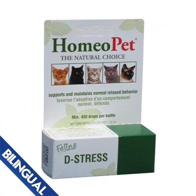 Homeo Pet Feline D - Stress - Natural Pet Foods