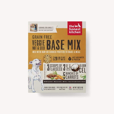 Honest Kitchen - Grain Free Veggie, Nut & Seed Base Mix - (Kindly) - Natural Pet Foods