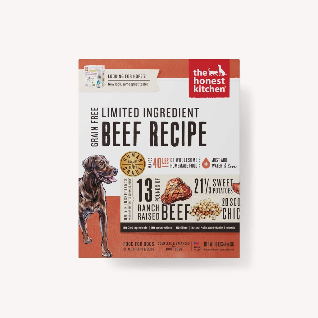 Honest Kitchen - Limited Ingredient Beef Recipe - Natural Pet Foods