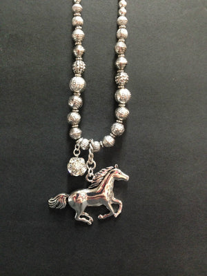 Horse Necklace & Earring Set - Natural Pet Foods