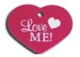 ID Tag - Large Love Me Heart - Natural Pet Foods
