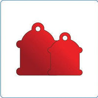 ID Tag - Large Red Hydrant - Natural Pet Foods
