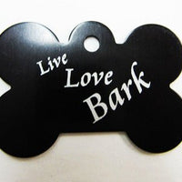 ID Tag - Live Love Bark Large Bone - Natural Pet Foods
