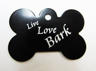 ID Tag - Live Love Bark Large Bone - Natural Pet Foods
