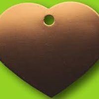 ID Tag Oil Rubbed Bronze Heart Large - Natural Pet Foods