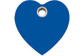 ID Tag - Small Blue Heart - Natural Pet Foods
