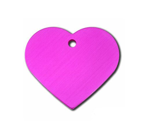 ID Tag - Small Pink Heart - Natural Pet Foods