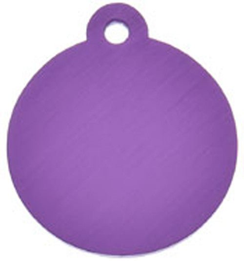 ID Tag - Small Purple Circle - Natural Pet Foods
