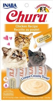 Inaba Cat Churu Purées Chicken Recipe 4 Tubes - Natural Pet Foods