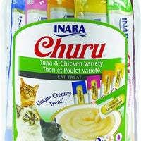 Inaba Churu Purées Variety Pack Tuna & Chicken Recipes - Natural Pet Foods