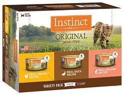 Instinct® Original Can Variety Pack for Cats 12x5.5oz Cat Wet - Natural Pet Foods