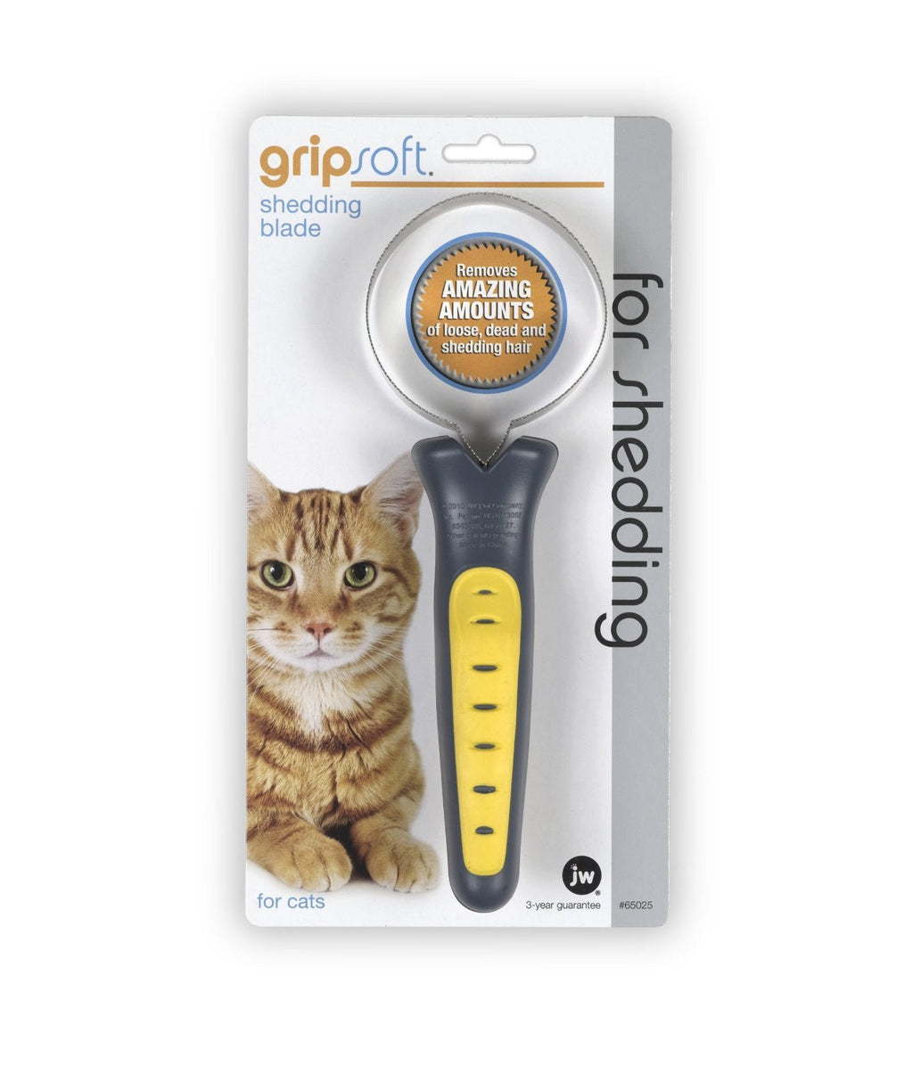JW - Grip Soft - Cat Shedding Blade - Natural Pet Foods