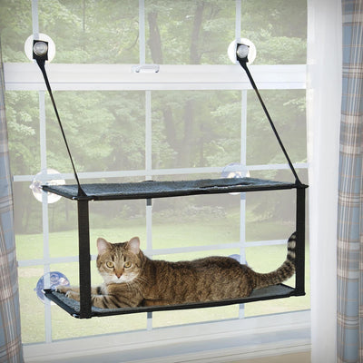 K & H - Kitty Sill - Double Stack EZ Window Mount - Natural Pet Foods