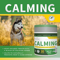 K9ine Calming Hemp Infused Dog Treats 180 g, 30 bites - Natural Pet Foods