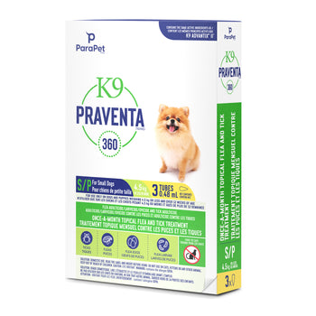 K9 Praventa 360 Flea & Tick Treatment 3 DOSES