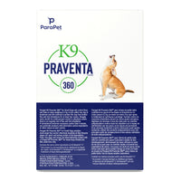 K9 Praventa 360 Flea & Tick Treatment 6 DOSES