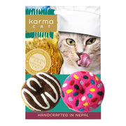 Karma Cat Wooly Felt Donut Set Of 2 - Natural Pet Foods