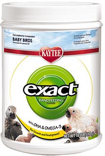 Kaytee Exact Hand Feeding Baby Bird Bird 18oz - Natural Pet Foods