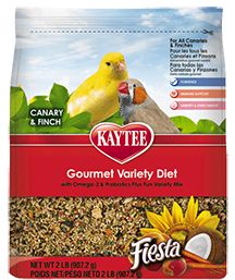 Kaytee Fiesta Canary Finch Bird 2lb - Natural Pet Foods