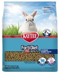 Kaytee Forti Diet Pro Health Juvenile Rabbit 5lb - Natural Pet Foods