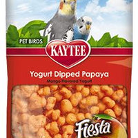 Kaytee Mango Flavored Yogurt Dipped Papaya Treat Pet Bird Bird 2.5oz - Natural Pet Foods