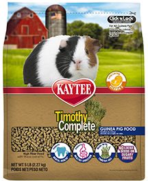 Kaytee Timothy Complete Guinea Pig Small Animal 5lb - Natural Pet Foods