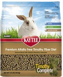 Kaytee Timothy Complete Rabbit Food 4.5lbs - Natural Pet Foods