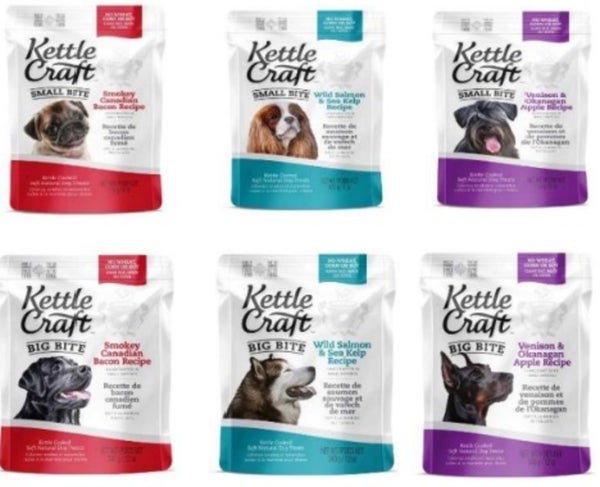 Kettle Craft Soft Natural Canadian Dog Treats | Natural Pet Foods