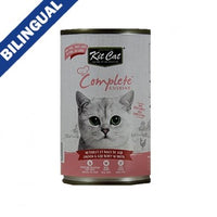 Kit Cat® Complete Cuisine™ Chicken & Goji Berry in Broth Wet Cat Food 150gm - Natural Pet Foods