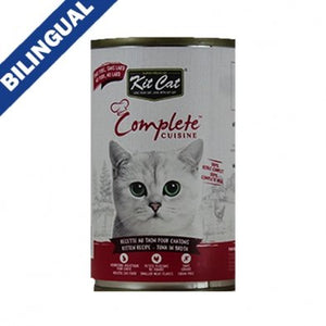 Kit Cat® Complete Cuisine™ Kitten Recipe Tuna in Broth Wet Cat Food 150gm - Natural Pet Foods