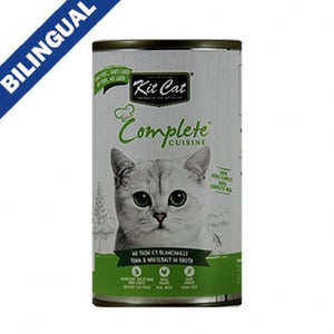 Kit Cat® Complete Cuisine™ Tuna and Whitebait in Broth Wet Cat Food 150gm - Natural Pet Foods