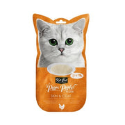 Kit Cat Purr Puree Skin & Coat 4 X 15g Sachet chicken - Natural Pet Foods