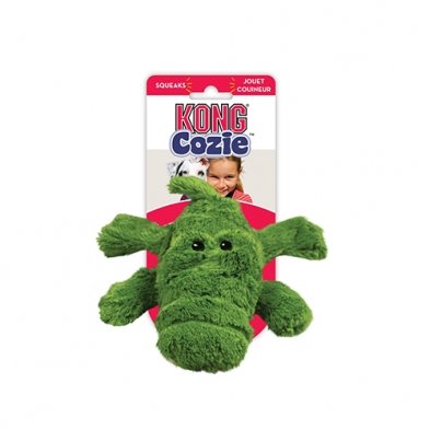 Kong Cozie Ali Alligator Medium Dog Toy - Natural Pet Foods