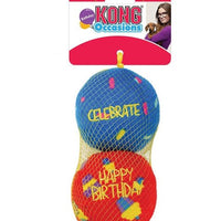 KONG ® Occasions Birthday Balls Dog Toy - Natural Pet Foods