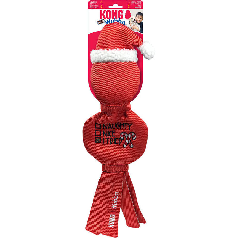 Kong Wubba Flatz Holiday Natural Pet Foods