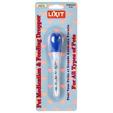 Lixit Pet Medication & Feeding Dropper 3 ml - Natural Pet Foods